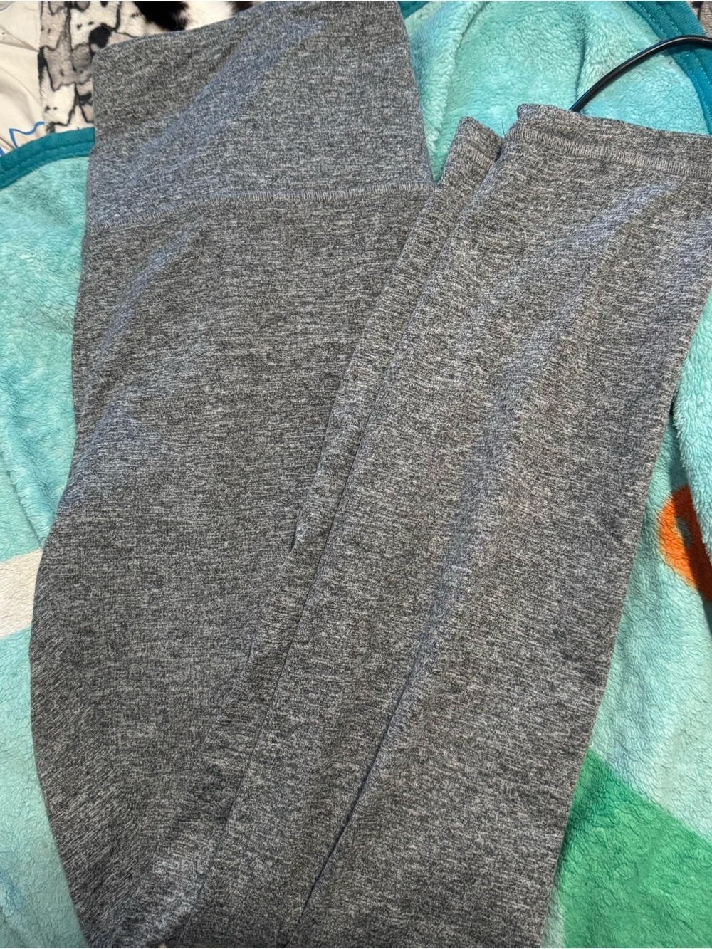 Heather Gray High-Waist Leggings Zobha Medium 23’ inseam